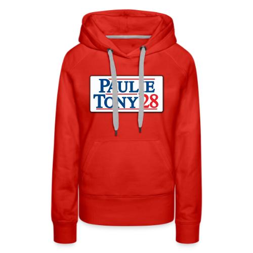 Paulie and Tony for Co-President 2028 - Women's Premium Hoodie