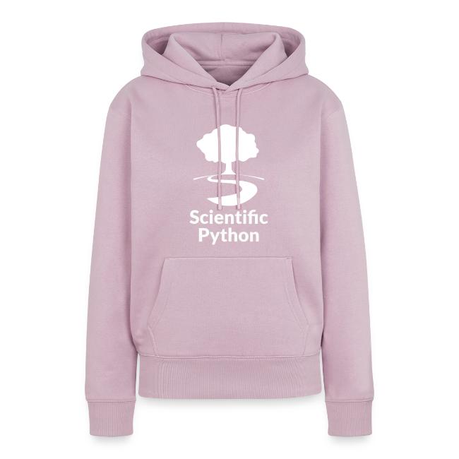 scientific python white logo