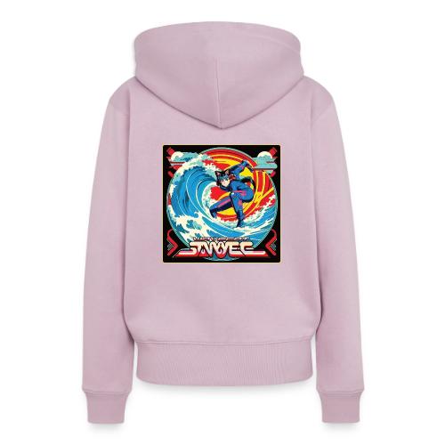 Anime Wavecat Surfer - Women's Premium Hoodie