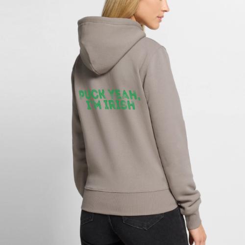 PUCK YEAH, I'M IRISH - Women's Premium Hoodie