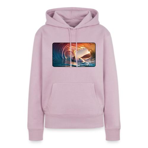 Biggest Barrel Wave - Women's Premium Hoodie