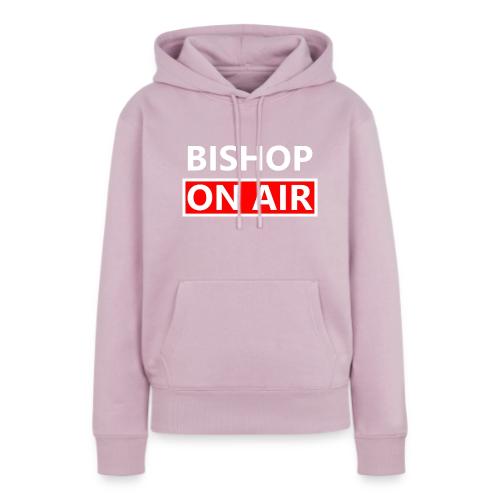 LOGO SQUARE WHITE - Women's Premium Hoodie