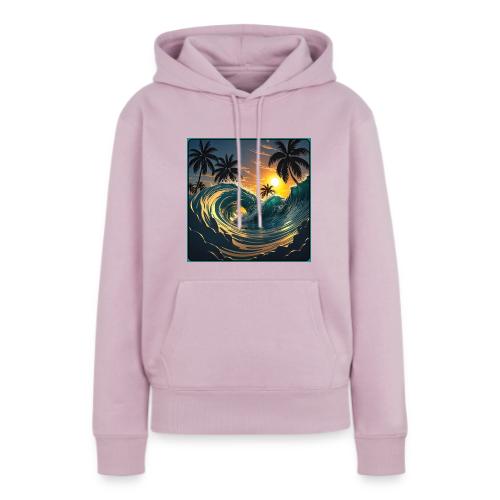 Liquid Morning Wave - Women's Premium Hoodie