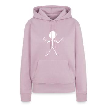 stick figure - Women's Premium Hoodie - dusty pink - Front - Julia (174cm)