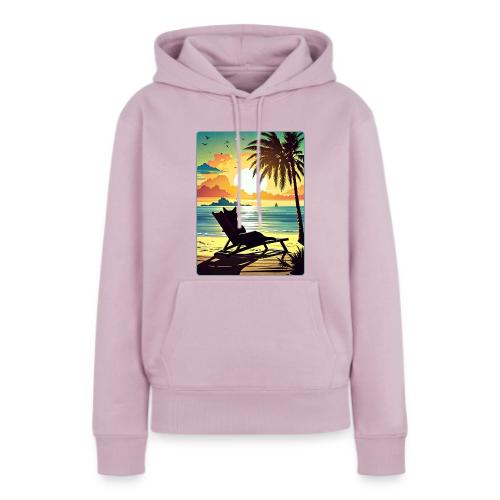 Sunset Cat - Women's Premium Hoodie