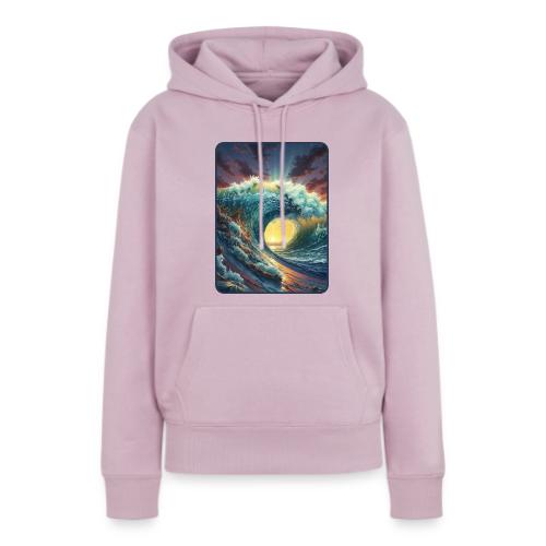 Eternal Circle Wave - Women's Premium Hoodie