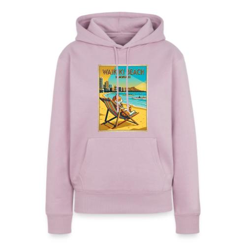 Waikiki Beach Cat - Women's Premium Hoodie