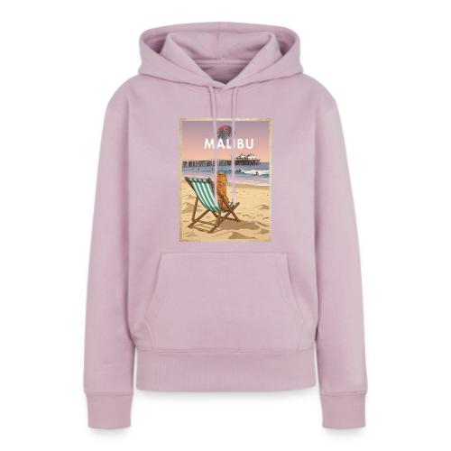 Malibu Beach cat - Women's Premium Hoodie