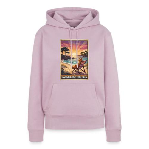 Beach Cat At Carmel-By-The-Sea - Women's Premium Hoodie