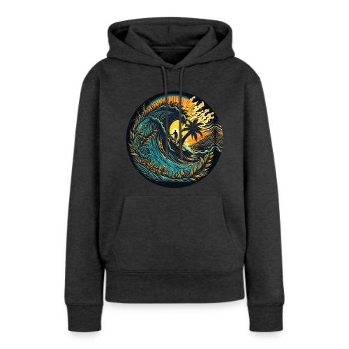 Sunrise Flower Barrel - Women's Premium Hoodie