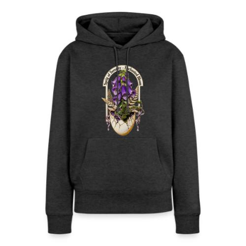 Spring Serenity Foxglove Tee, Easter Gift for wife - Women's Premium Hoodie