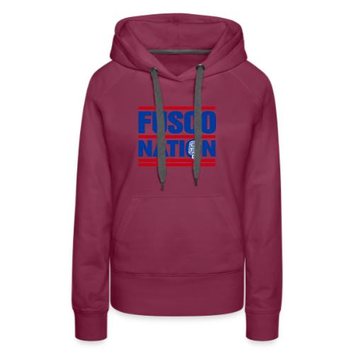 Fusco Nation with Mic (250th Show Commemorative) - Women's Premium Hoodie