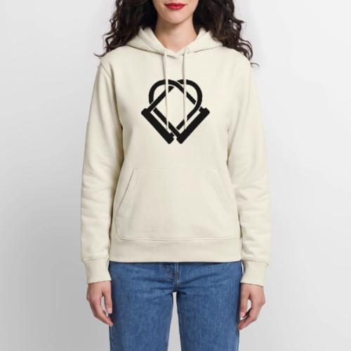 Bike U Lock Heart - Women's Premium Hoodie