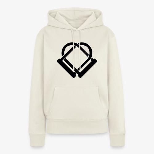 Bike U Lock Heart - Women's Premium Hoodie