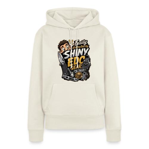 Easily Distracted By Shiny EDC Gear Funny Knife - Women's Premium Hoodie