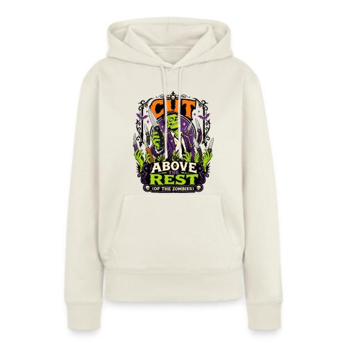 Cut Above The Rest Zombie Pocket Knife Halloween - Women's Premium Hoodie