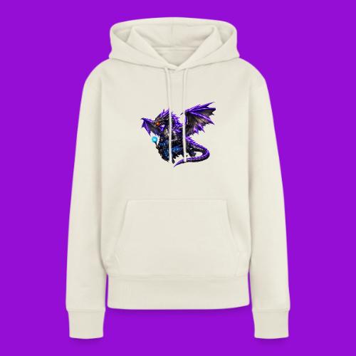 Neon Dragon and Battle Mage - Women's Premium Hoodie