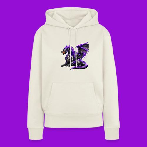 Neon Dragon at Rest - Women's Premium Hoodie