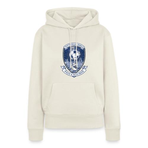 Iconic North London Soccer Emblem Art Print - Women's Premium Hoodie