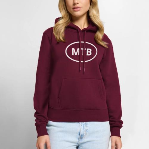 MTB | Mountain Bike Oval Logo - Women's Premium Hoodie