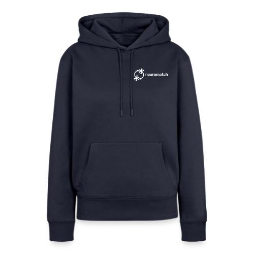 NM Name Logo (White) - Women's Premium Hoodie