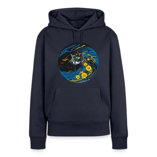 Wavecat Wave - Women's Premium Hoodie