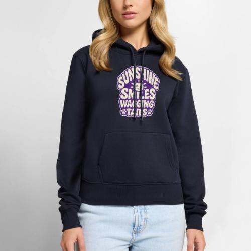 Sunshine Smiles Wagging Tails - Women's Premium Hoodie