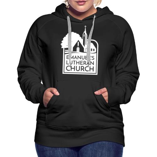 Single Vertical white2 - Women's Premium Hoodie