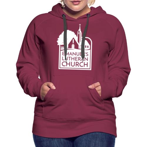 Single Vertical white2 - Women's Premium Hoodie