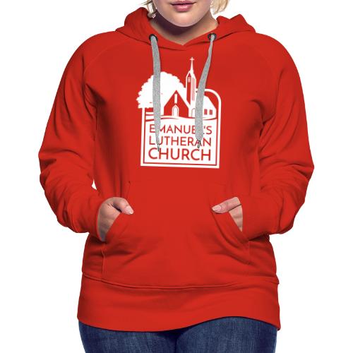 Single Vertical white2 - Women's Premium Hoodie