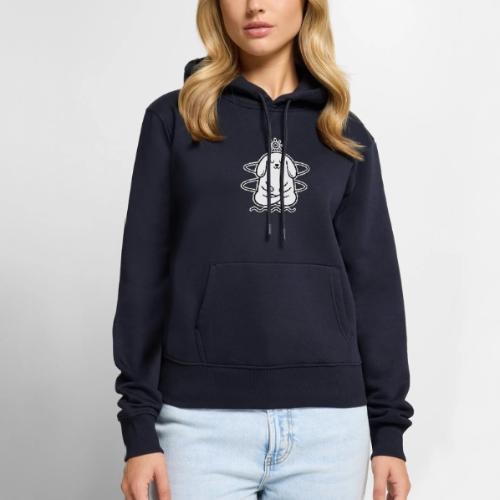 Cute Meditating Bunny Zen Yoga Animal - Women's Premium Hoodie