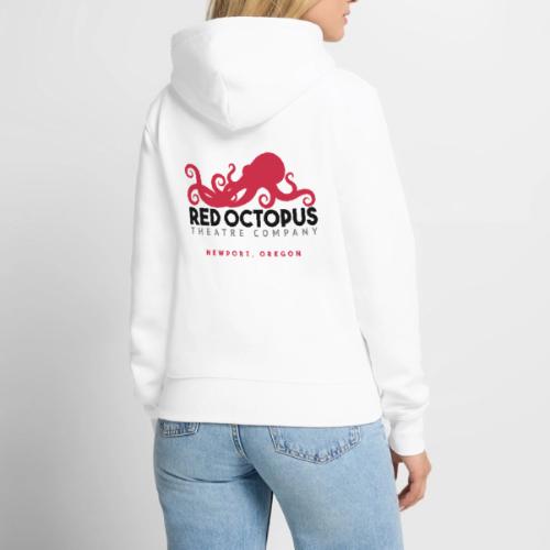 Red Octopus Faster, Funnier, Louder - Women's Premium Hoodie