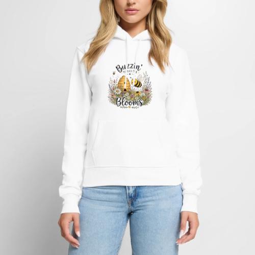Buzzin' Through The Blooms - Women's Premium Hoodie