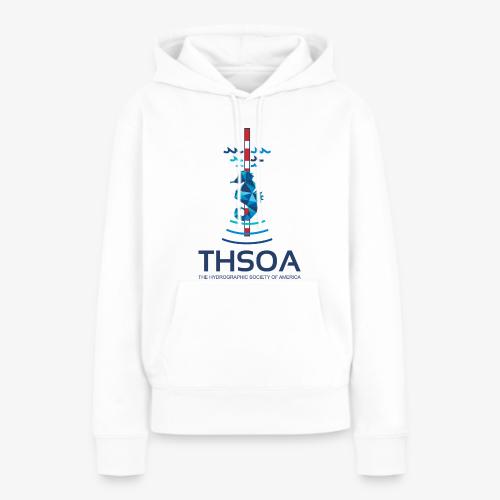 Seahorse Geo Type Stacked - Proud - Women's Premium Hoodie