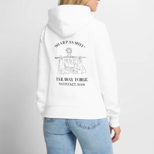 The Bladesmith, SaS - White - Women's Premium Hoodie