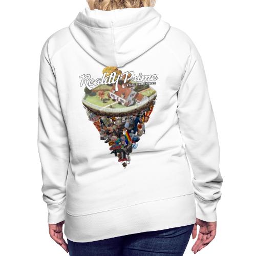 Reality Prime (On White, Back Facing) - Women's Premium Hoodie