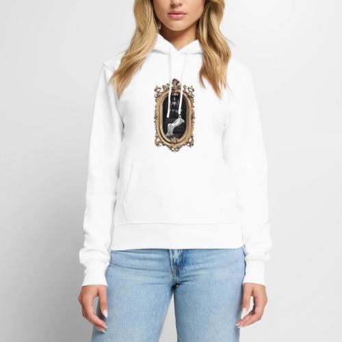 Ghosted (B on W) - Women's Premium Hoodie