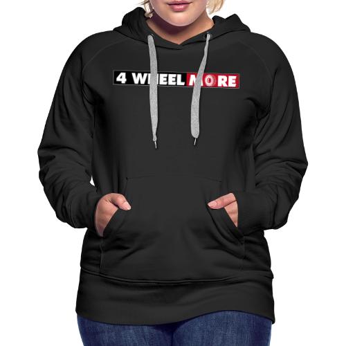 4 Wheel More Rectangle Logo - Women's Premium Hoodie