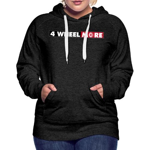 4 Wheel More Rectangle Logo - Women's Premium Hoodie