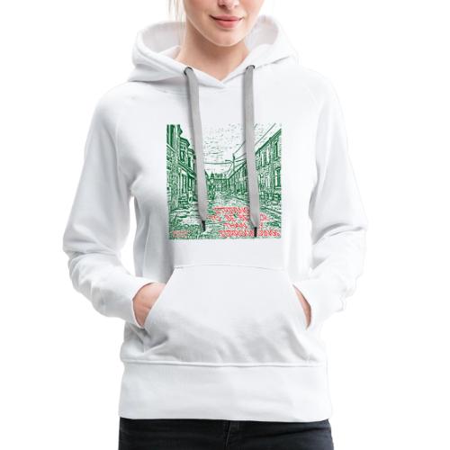Surroundings Front/Back (Darker Inks) - Women's Premium Hoodie