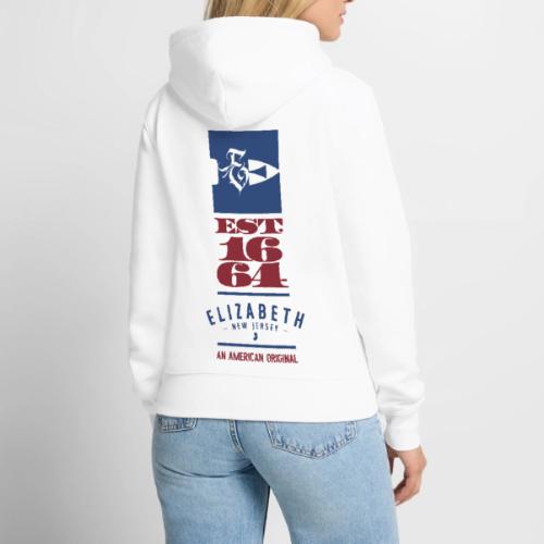 American Original - Rebel E 1664 - RWB - Women's Premium Hoodie