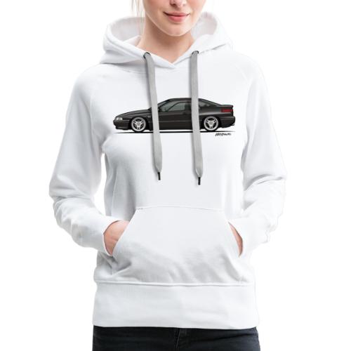 Low Subaru SVX Ebony Mica - Women's Premium Hoodie