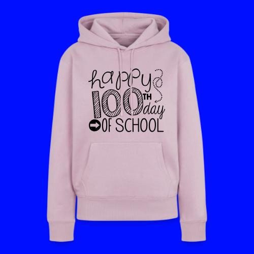 Happy 100th Day of School Arrows Teacher T-shirt - Women's Premium Hoodie