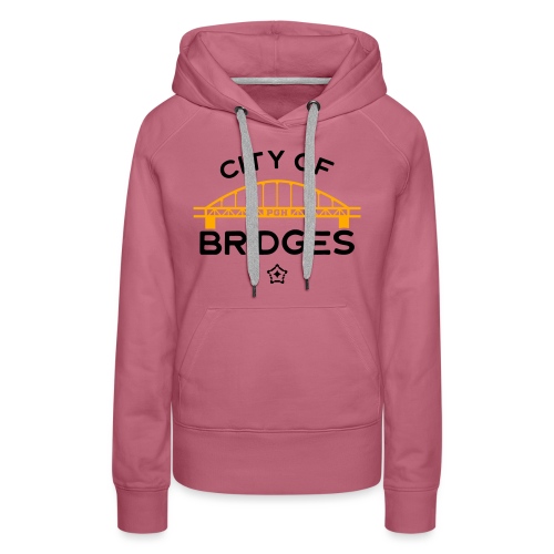 Pittsburgh City Of Bridges - Women's Premium Hoodie