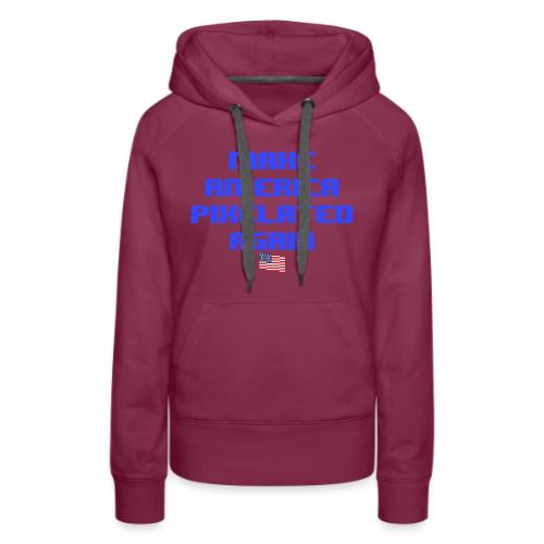 Pixelated America - Women's Premium Hoodie