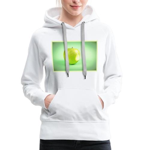 Green Apple Cute Photo. Buy Now - Women's Premium Hoodie