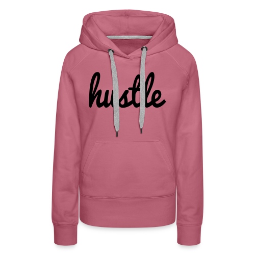 hustle vector - Women's Premium Hoodie