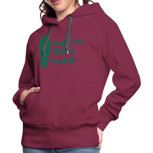 AHS logo green - Women's Premium Hoodie