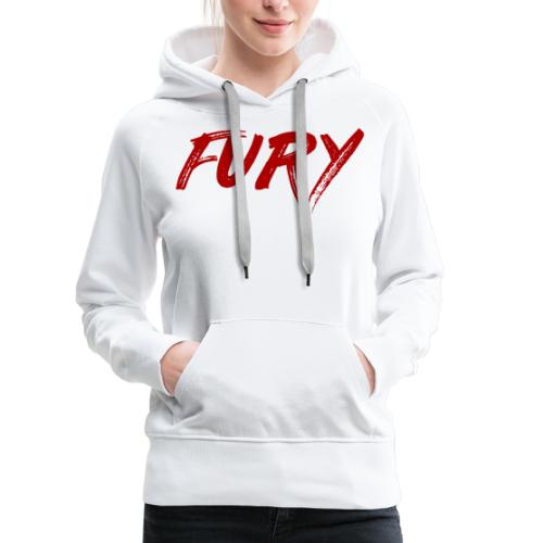 Fury Red - Women's Premium Hoodie