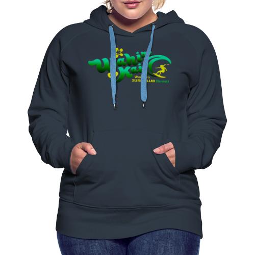 Wahine Kai Hawaii Vector V1 - Women's Premium Hoodie